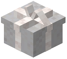 White Bow Gift Box White Concrete