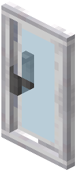 White Glass Door